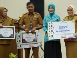 Pemkot Palu Peroleh Penghargaan Percepatan Penurunan Stunting 2024 Tingkat Sulteng