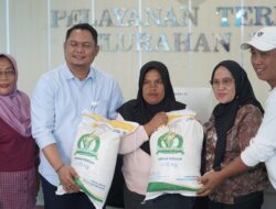 Pemkot Palu Salurkan Bantuan Beras 440 Ton di Kelurahan Baru, 20 Kg Setiap KK