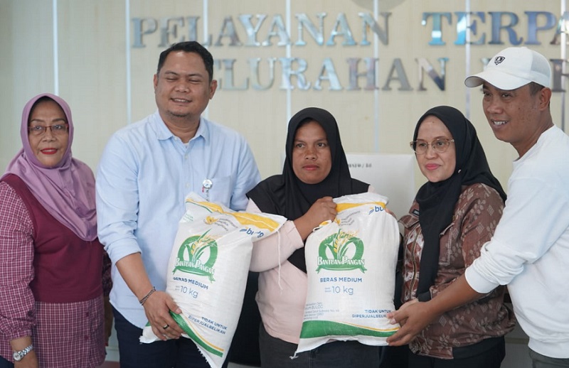 Pemkot Palu Salurkan Bantuan Beras 440 Ton di Kelurahan Baru, 20 Kg Setiap KK