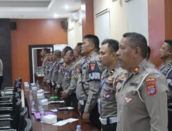 Polda Sulteng Mutasi Ratusan Personel, Termasuk Rotasi Empat Wakapolres