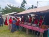 Satbrimob Polda Sulteng Mendirikan Dapur Lapangan untuk Warga Terdampak Gempa di Poso