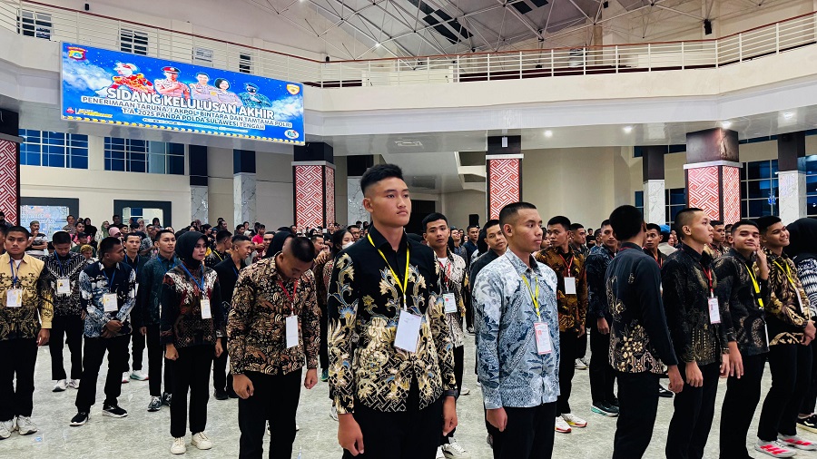Seleksi Calon Anggota Polri di Sulteng, 115 Peserta Lulus Terpilih, 11 Taruna Akpol dan 90 Bintara