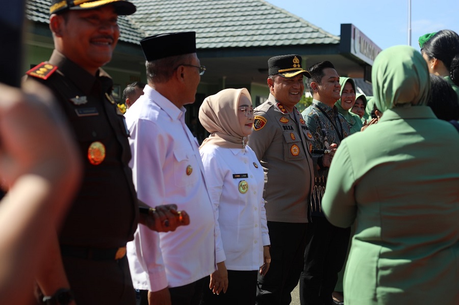 Sinergi TNI dan Pemda Terus Diperkuat, Wabup Iriane Hadiri Lepas Sambut Komandan Kodim 1311/Morowali