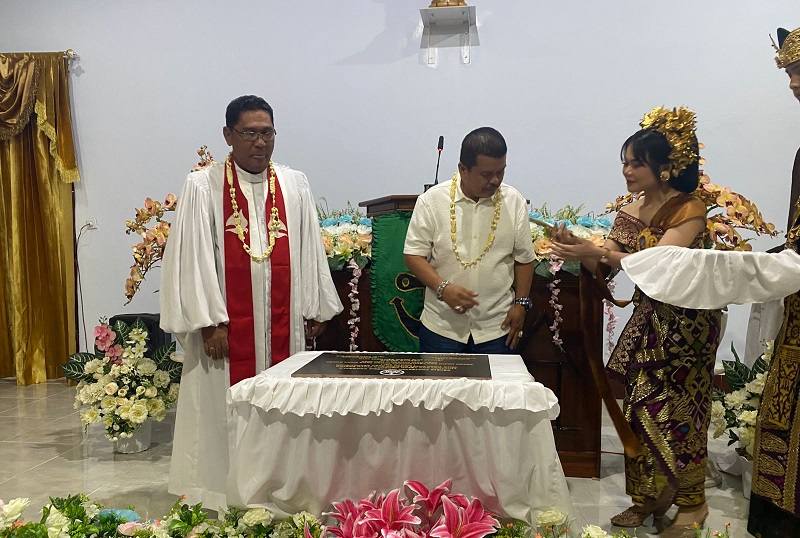 Wabup Parimo Resmikan Gedung Gereja GPID Kasih Beringin Jaya: Simbol Penguatan Iman dan Toleransi