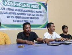 Warga Desak Gubernur dan Bupati Selesaikan Konflik Agraria di Lingkar PT ANA Morowali Utara