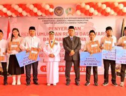 2.503 Warga Binaan di Sulteng Terima Remisi Umum HUT ke-80 RI