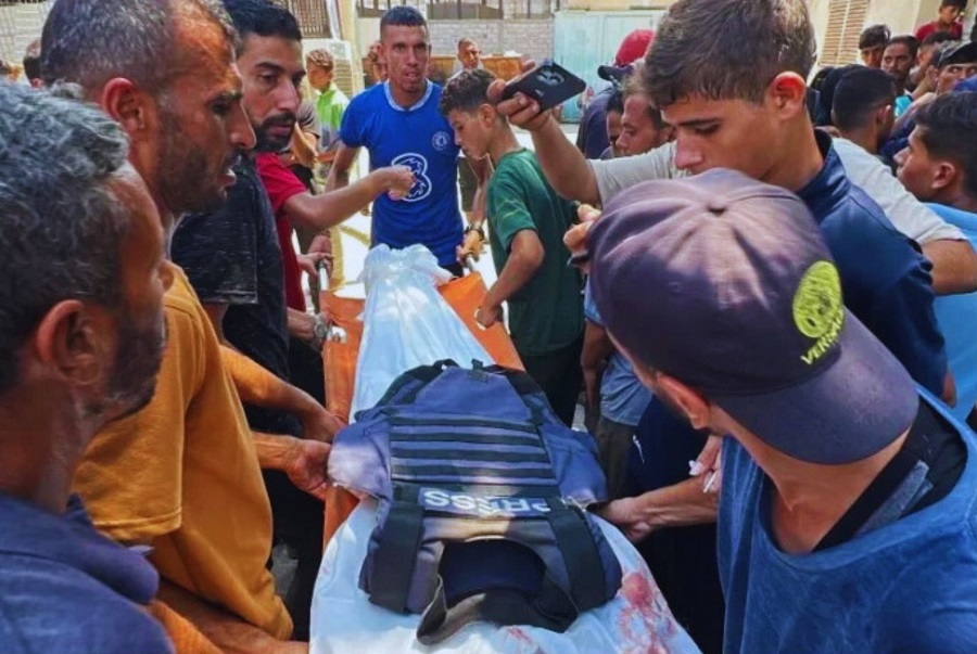 6 Jurnalis Palestina Tewas di RS Nasser, Masyarakat Global Kecam Israel