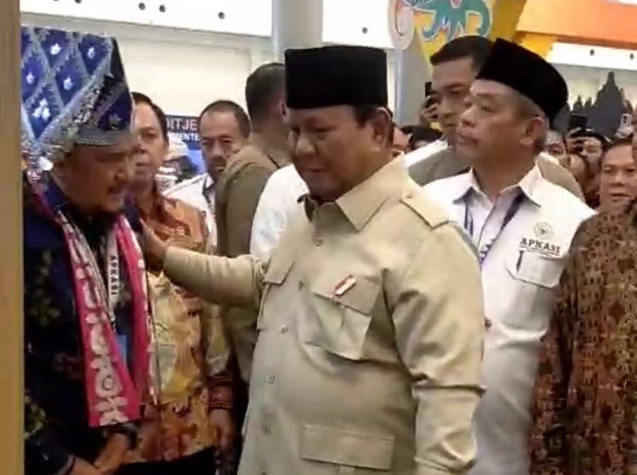 APKASI Otonomi Ekspo 2025, Presiden Prabowo Kunjungi Stan Pameran Kabupaten Donggala