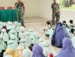 Anak PAUD Sambangi Koramil Poso Pesisir, Edukasi Dini Wawasan Kebangsaan dan Kebhinekaan