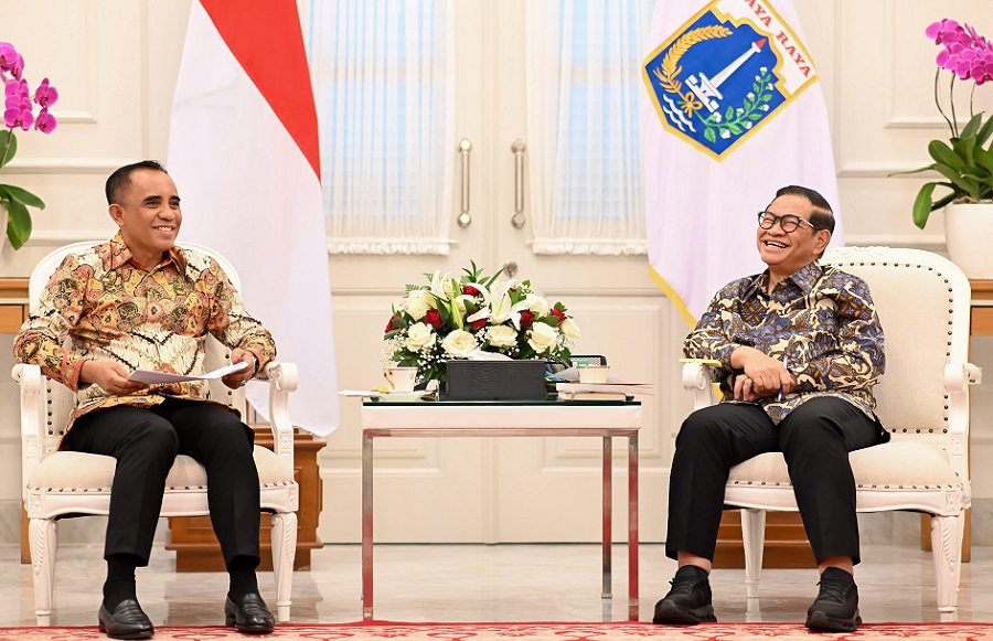 Anwar Hafid Temui Pramono Anung, Lobi Akses Pasar Pertanian dan Perikanan dari Sulteng