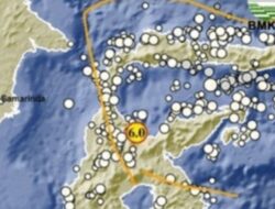 Breaking News: Gempa Magnitudo 6.0 Mengguncang Poso, Tidak Berpotensi Tsunami