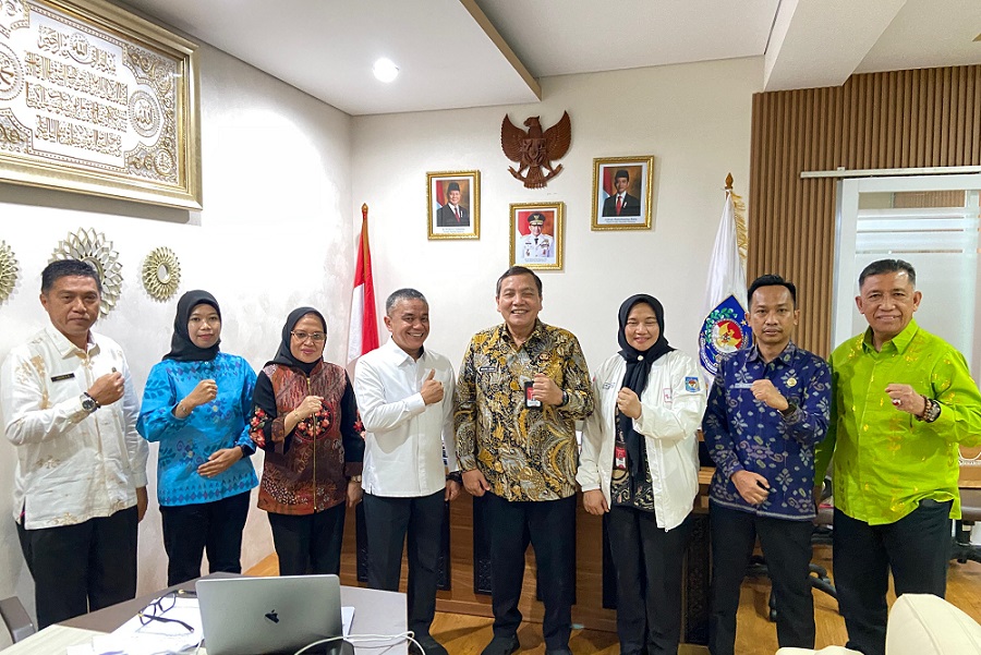 Dua ASN Pemkot Palu Magang di Itjen Kemendagri Diantar Langsung Wali Kota Hadianto