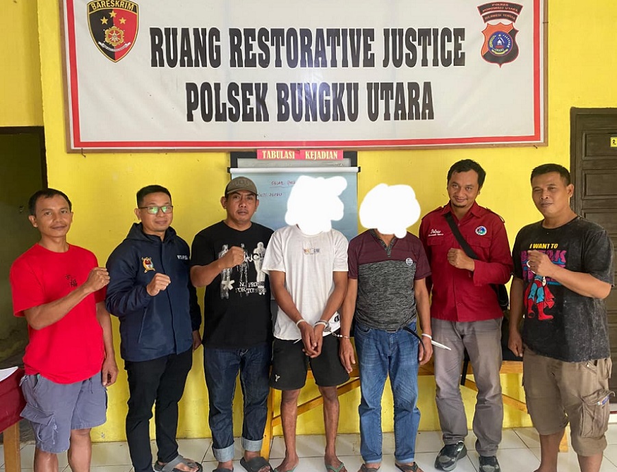 Dua Pengedar Sabu Diciduk di Mamosalato, Morowali Utara, 96 Gram Sabu Diamankan