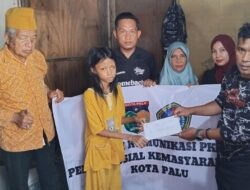 Forum PKBM Palu Bantu Pelajar Penderita Tumor Mata dan Gizi Buruk Serta Putus Sekolah