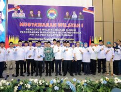 IKA PMMI Sulteng Gelar Muswil I, Gubernur Anwar Hafid Harap Jadi Mitra Strategis Pemda