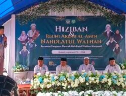 Kades Solonsa, Sadam, Teguhkan Komitmen Alumni untuk Majukan Pesantren Al-Amin NW Morowali