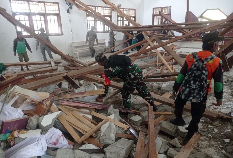 Kerahkan Kekuatan Penuh, Kodim 1307/Poso Gerak Cepat Beri Pertolongan Korban Gempa