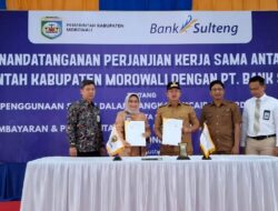 Morowali Mantapkan Digitalisasi Keuangan Daerah, Bupati Iksan Teken MoU Bersama Bank Sulteng
