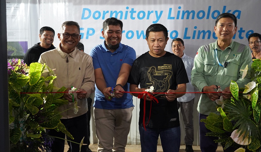 PT Vale Resmikan Dormitory Limoloka, Fasilitas Hunian bagi Karyawan di Proyek Strategis IGP Sorlim