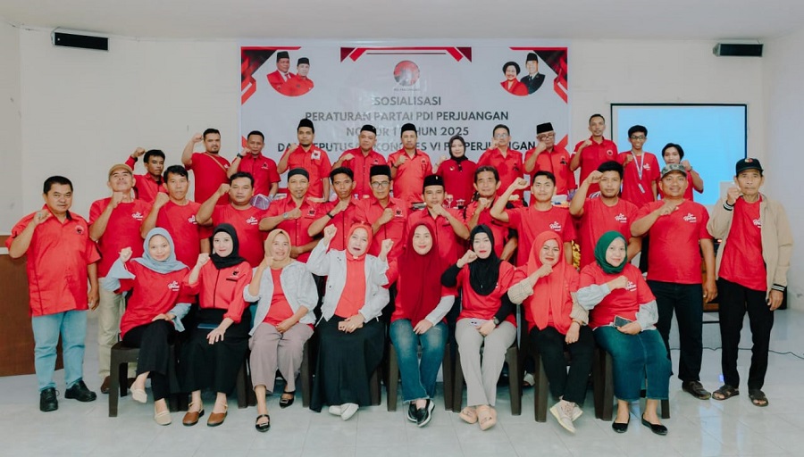 Pasca Kongres VI, DPC PDI Perjuangan Morowali Gelar Konsolidasi