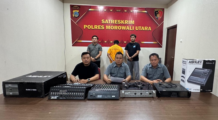 Pelaku Pencurian Sound System di Gereja Bahtera Korobonde Morut Berhasil Diamankan Polisi