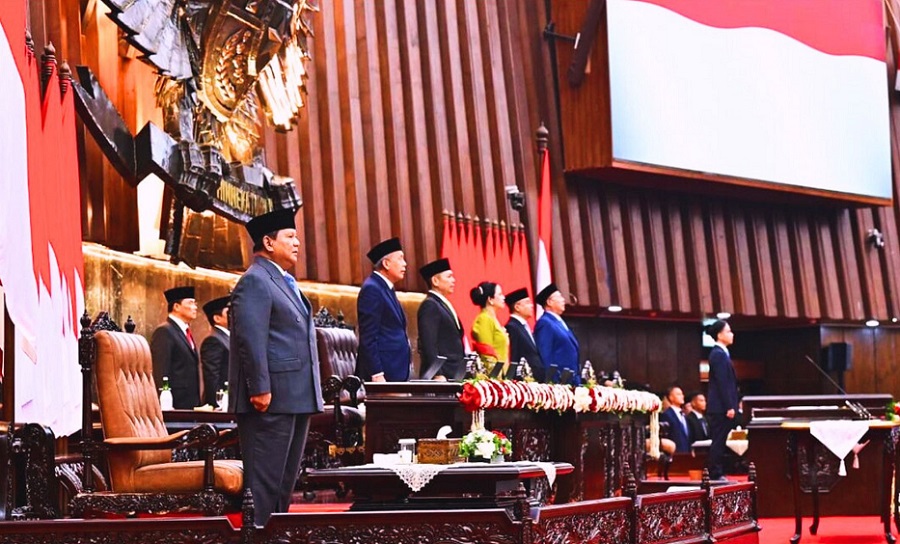 Presiden Prabowo Sampaikan Pidato Kenegaraan Penyampaian RAPBN 2026 dan Nota Keuangan