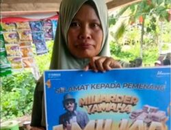 Sartina Warga Poso Pemenang Undian Miliarder Yamaha Rp1 Miliar Terima Hadiah di Jakarta