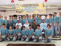 Wabup Surya Resmi Melepas Kontingen Touna Ikuti POPDA Sulteng 2025 di Palu