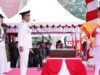Wali Kota Hadianto Pimpin Upacara Penurunan Bendera HUT Ke-80 RI di Kota Palu