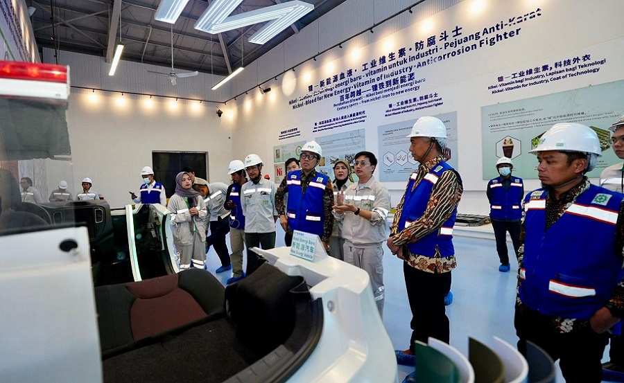 Wamenperin Dorong Pelibatan IKM pada Rantai Pasok Produksi di IMIP