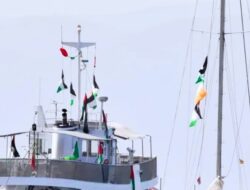 16 kapal Global Sumud Flotilla Berlayar dari Tunisia Menuju Gaza