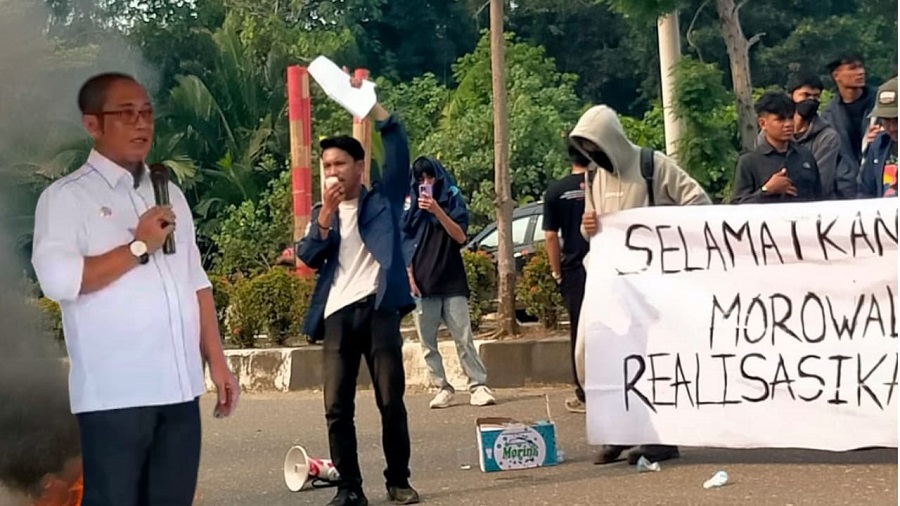 Aksi AMM Desak Realisasi Beasiswa, Begini Tanggapan Kadis Dikbud Morowali