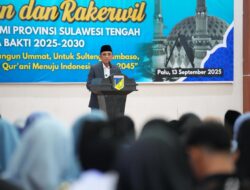 Apresiasi Konsistensi Perkuat Peran Masjid, Gubernur Anwar Hafid: Hidupkan TPA di Sulteng