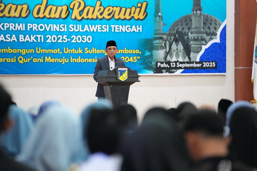 Apresiasi Konsistensi Perkuat Peran Masjid, Gubernur Anwar Hafid: Hidupkan TPA di Sulteng