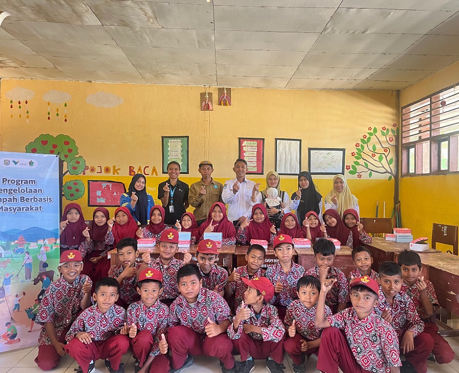 Bangun Budaya Cinta Lingkungan, PT Vale Gencarkan Sosialisasi Pengelolaan Sampah di Morowali