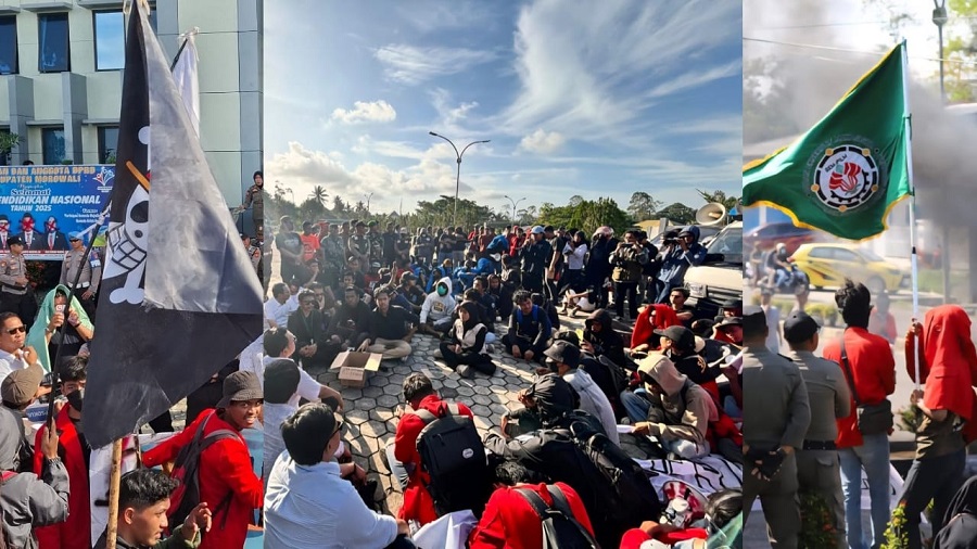 Demonstrasi Berjalan Damai, Legislator Apresiasi Massa Aksi Aliansi Masyarakat Morowali