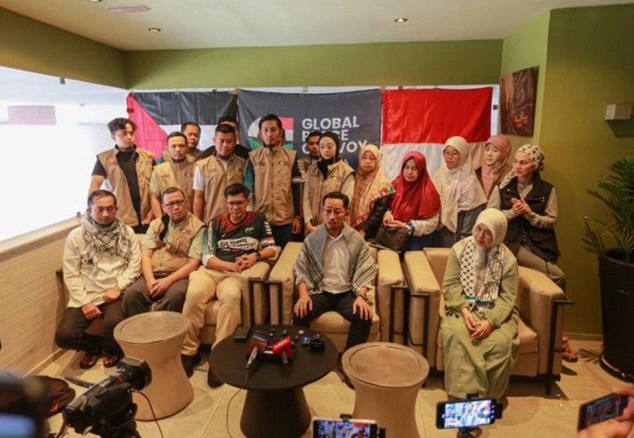 Pelayaran Kapal Global Sumud Flotilla Menuju Gaza Ditunda