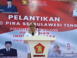 Dilantik Sebagai Ketua PIRA Poso, Rohana Hadjatu Bertekad Meningkatkan Peran Politik Perempuan