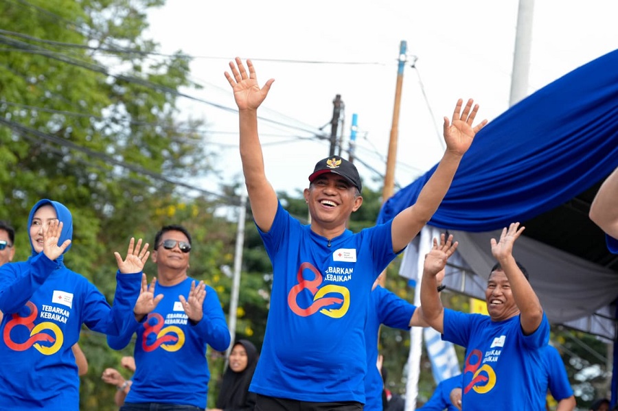 Gubernur Sulteng Luncurkan Program “Berani Donor Darah” di HUT ke-80 PMI