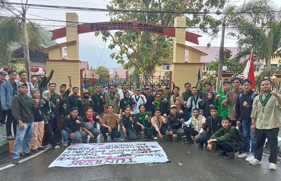HMI Cabang Palu Tak Membaur Aliansi Mahasiswa Bersatu saat Aksi 1 September, Ini Alasannya