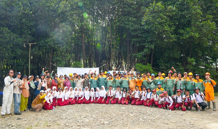 IMIP Edukasi Konservasi Mangrove Sejak Dini, Libatkan Puluhan Murid SD Kurisa Morowali
