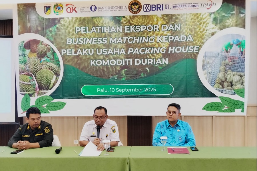 Kadis TPH Sulteng Ingatkan Ancaman Penyakit Bangkalan, Daging Buah Durian Jadi Tawar