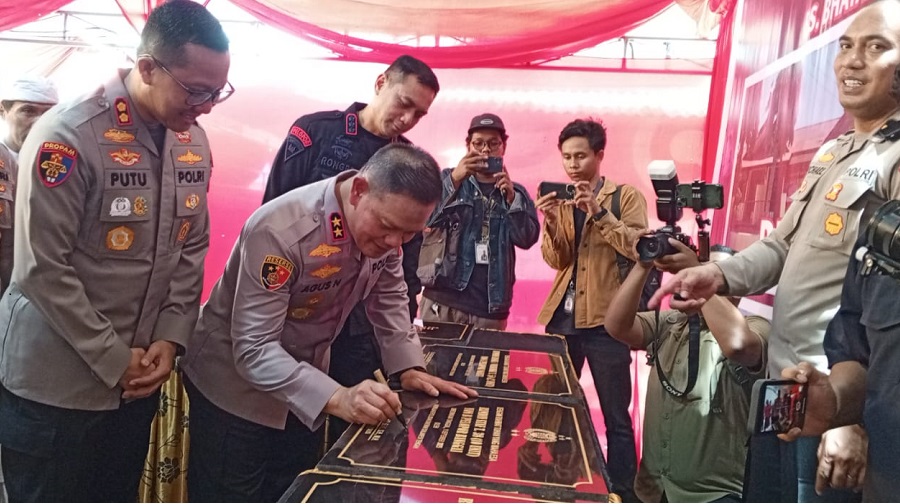 Kapolda Sulteng Resmikan Gedung VVIP Bhara Daksa RS Bhayangkara Palu dan Sejumlah Fasilitas Polri