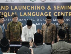 Menag Nasaruddin Umar Meluncurkan Pusat Bahasa Istiqlal