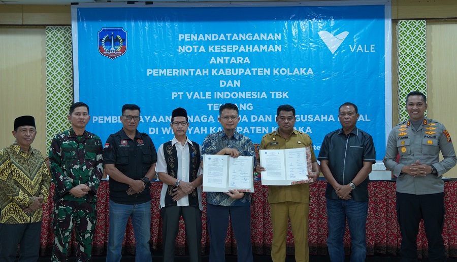 PT Vale dan Pemangku Kepentingan Komitmen Berdayakan Tenaga Kerja dan Pengusaha Lokal Kolaka