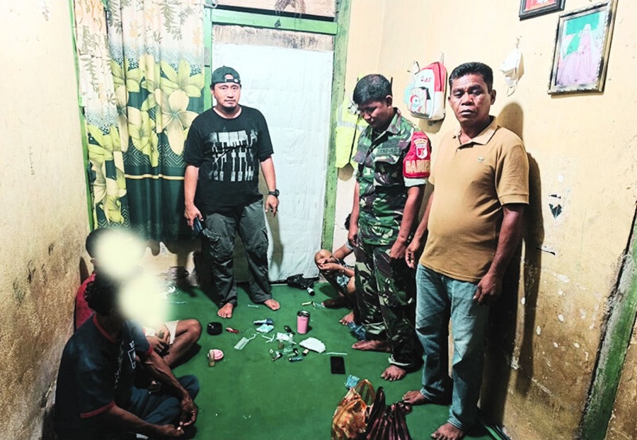Pelaku KDRT di Touna Digerebek saat Pesta Sabu Bersama Dua Rekannya