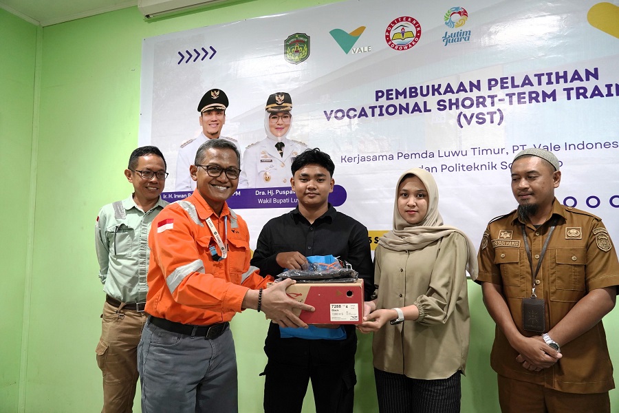 Pelatihan Vokasi Dorong Daya Saing Tenaga Kerja Lokal: PT Vale, Pemda Luwu Timur, dan Poliwako Kolaborasi Wujudkan Asta Cita