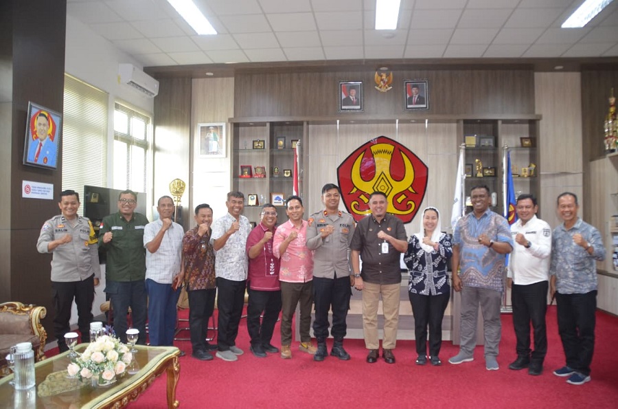 Pemkot Palu-Rektor Untad Bahas Rencana Penertiban Lapak di Jalan Untad 1 Tondo