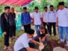 Pengusaha Muda Morowali, Satriawan, Letakkan Batu Pertama Pembangunan Masjid Al Ijtihad