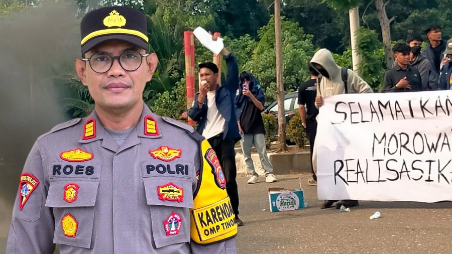 Polres Morowali: Tidak Ada Aksi Penyegelan di Kantor Disdikbud Saat Demonstrasi AMM